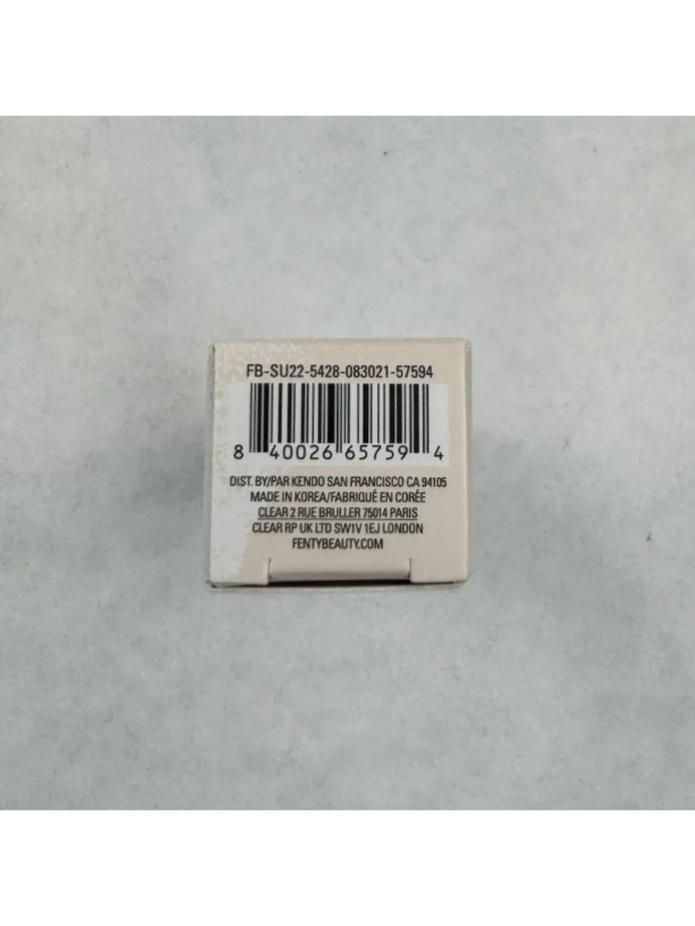 Fenty Beauty Poutsicle Hydrating Lip Stain Zesty Bestie 02 6.5ML / 0.22FL OZ NEW